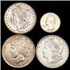 Image 1 : 1882-1936 Varied US Silver Coinage Lot [4 Coins] HIGH GRADE
