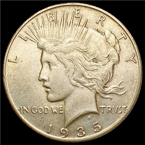 1935 S Silver Peace Dollar CLOSELY UNCIRCULATED
