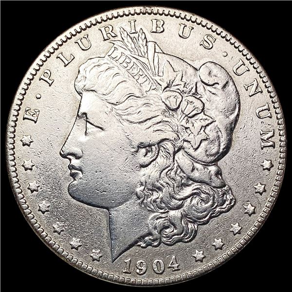 1904-S Morgan Silver Dollar CLOSELY UNCIRCULATED