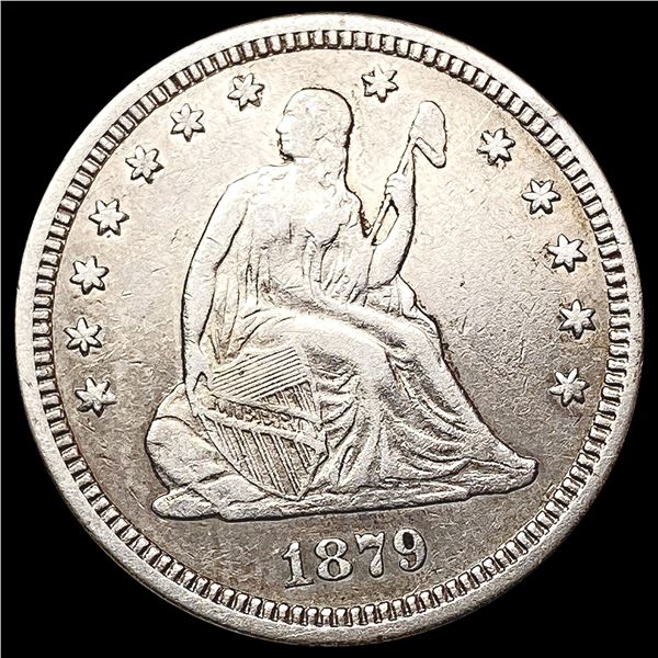 1879 Seated Liberty Quarter CLOSELY UNCIRCULATED