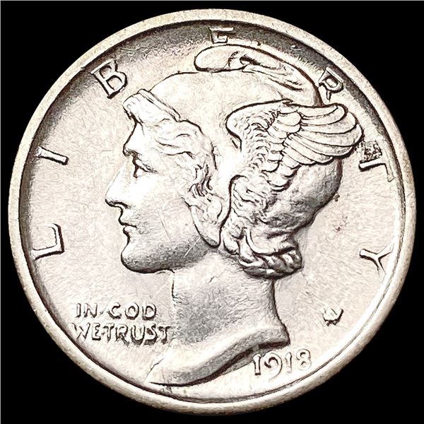 1918-S Mercury Dime UNCIRCULATED