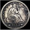 Image 1 : 1853 Seated Liberty Quarter NICELY CIRCULATED