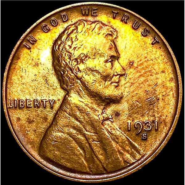 1931-S Wheat Cent HIGH GRADE