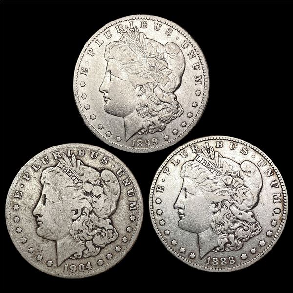 [3] 1888-1904 Morgan Silver Dollar LIGHTLY CIRCULATED