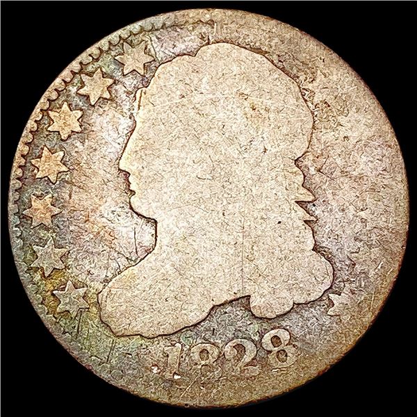 1828 Lg Date Capped Bust Dime NICELY CIRCULATED
