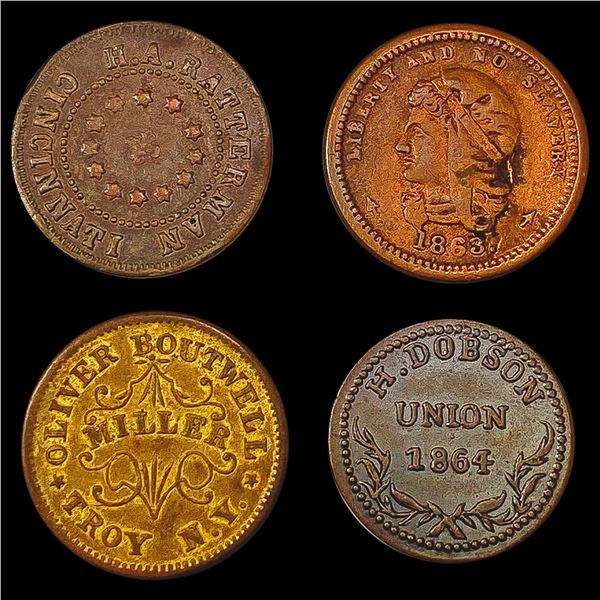 [4] 1863 U.S. Token HIGH GRADE