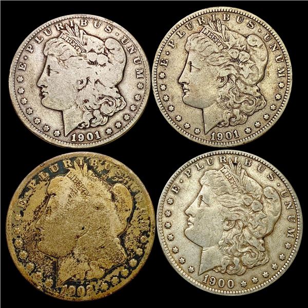 [4] 1900-1902-S Morgan Silver Dollar LIGHTLY CIRCULATED