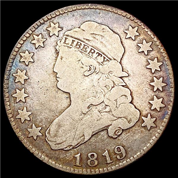 1819 Capped Bust Quarter NICELY CIRCULATED