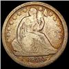 1838 Seated Liberty Dime NICELY CIRCULATED