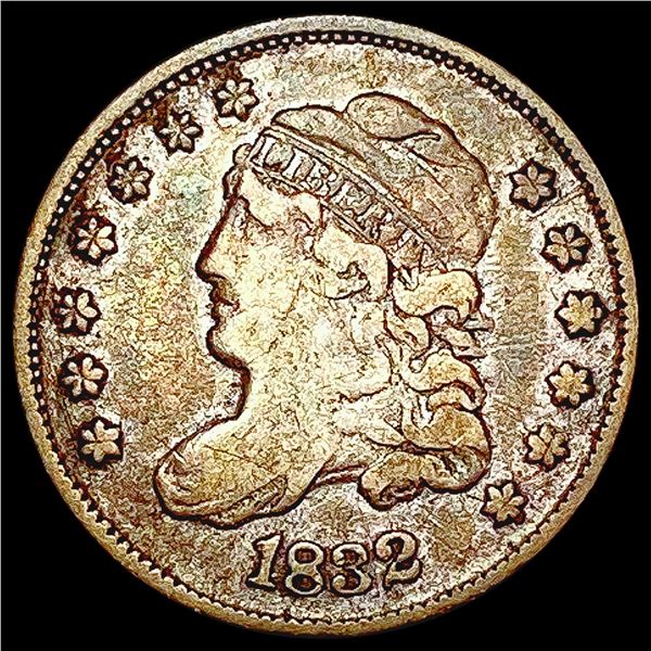 1832 Seated Liberty Half Dime NICELY CIRCULATED