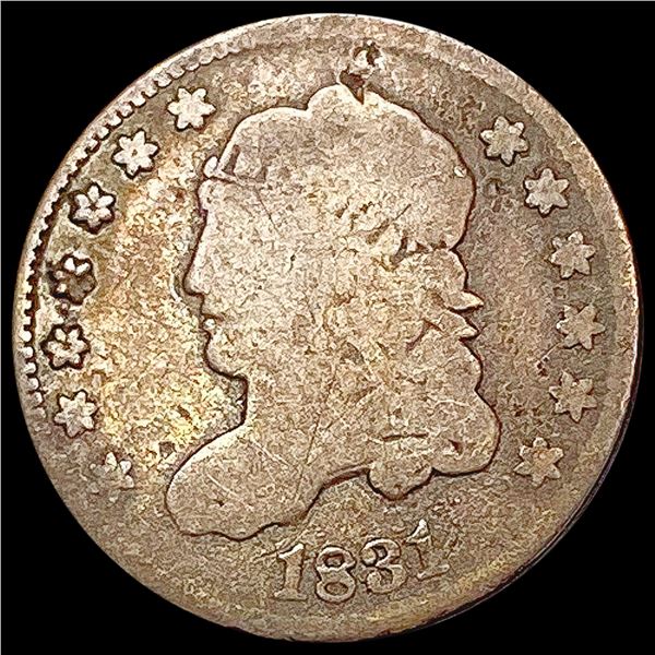 1831 Capped Bust Half Dime NICELY CIRCULATED