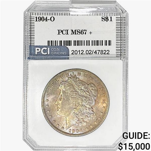 1904-O Morgan Silver Dollar PCI MS67+