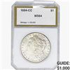 Image 1 : 1884-CC Morgan Silver Dollar PCI MS64