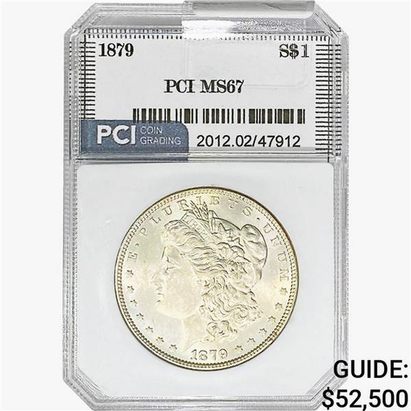1879 Morgan Silver Dollar PCI MS67