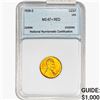 Image 1 : 1939-S Wheat Cent NNC MS67+ RED