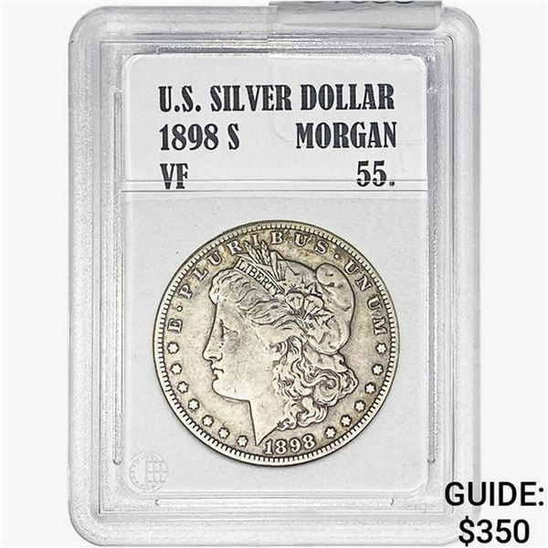 1898-S Morgan Silver Dollar  VF55