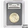 Image 1 : 1942 Walking Liberty Half Dollar NGP MS68