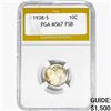 Image 1 : 1938-S Mercury Silver Dime PGA MS67 FSB