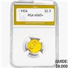Image 1 : 1926 $2.50 Gold Quarter Eagle PGA MS65+