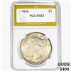 1926 Silver Peace Dollar PGA MS63