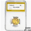 1938-D Buffalo Nickel PGA MS68