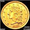 Image 1 : 1838 $2.50 Gold Quarter Eagle UNCIRCULATED