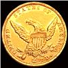 Image 2 : 1838 $2.50 Gold Quarter Eagle UNCIRCULATED