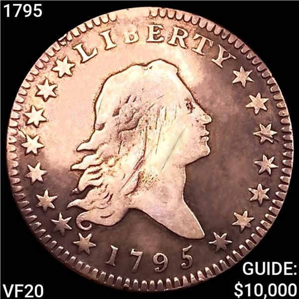 1795 Flowing Hair Half Dollar LIGHTLY CIRCULATED