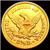Image 2 : 1845 $2.50 Gold Quarter Eagle UNCIRCULATED