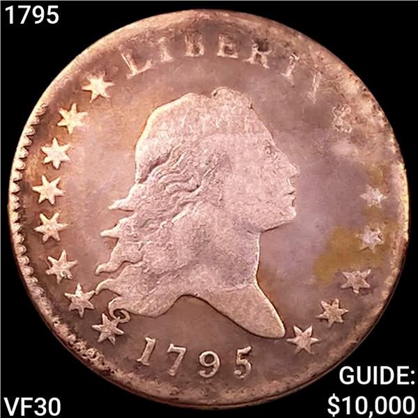 1795 Flowing Hair Half Dollar LIGHTLY CIRCULATED