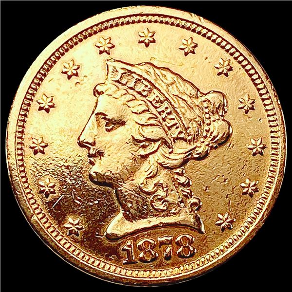 1878-S $2.50 Gold Quarter Eagle HIGH GRADE