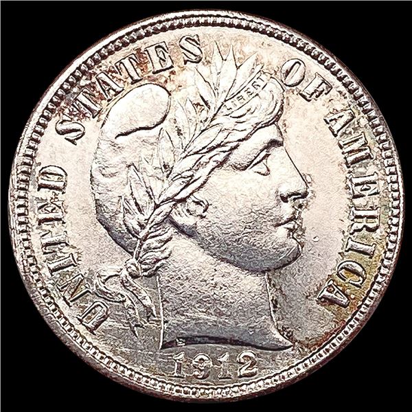 1912-D Barber Dime CLOSELY UNCIRCULATED