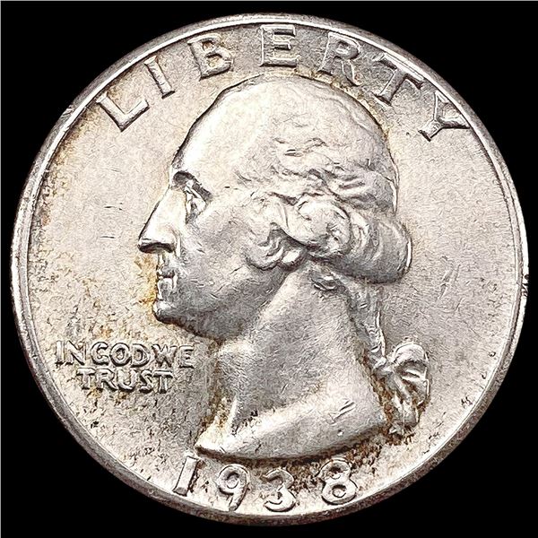 1938 Washington Silver Quarter CHOICE BU
