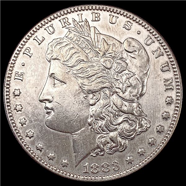 1883-S Morgan Silver Dollar CHOICE AU