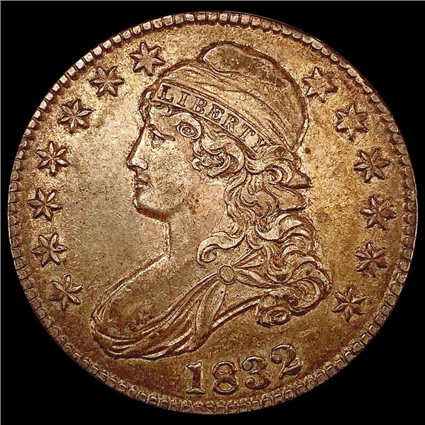 1832 Capped Bust Half Dollar NEARLY UNCIRCULATED