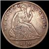 1876 Seated Liberty Half Dollar NEARLY UNCIRCULATED