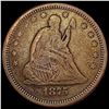 1875-S Seated Liberty Quarter LIGHTLY CIRCULATED