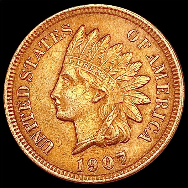 1907 Indian Head Cent CLOSELY UNCIRCULATED