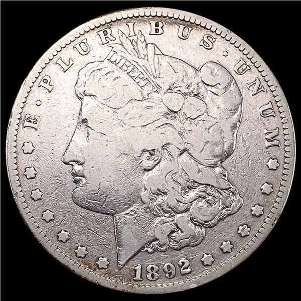 1892-S Morgan Silver Dollar LIGHTLY CIRCULATED