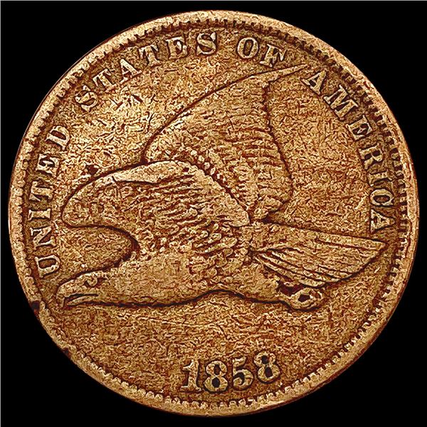 1858 Flying Eagle Cent LIGHTLY CIRCULATED