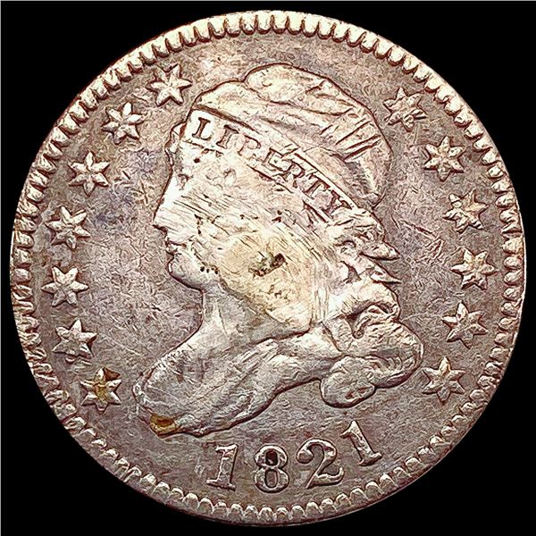 1921 Capped Bust Dime LIGHTLY CIRCULATED