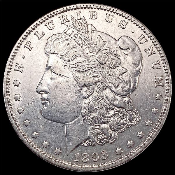 1893 Morgan Silver Dollar CLOSELY UNCIRCULATED