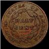 Image 2 : 1826 Classic Head Half Cent NICELY CIRCULATED