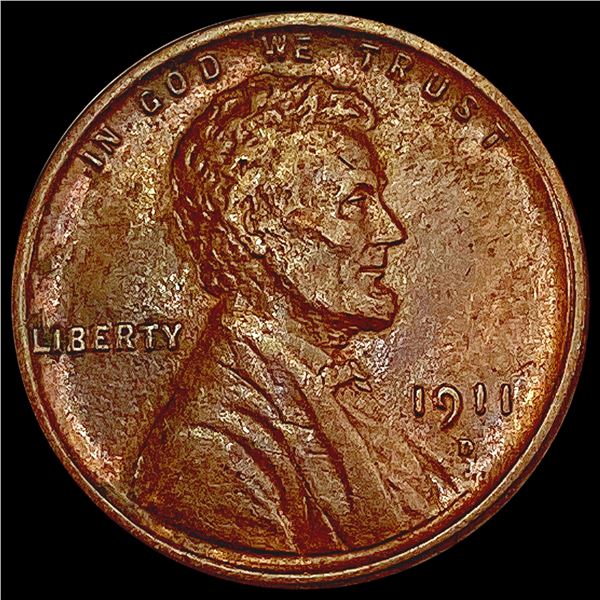 1911-D Wheat Cent CHOICE AU