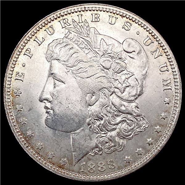 1888-O Vam 1A Morgan Silver Dollar GEM BU
