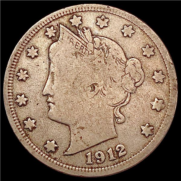 1912-S Liberty Victory Nickel LIGHTLY CIRCULATED