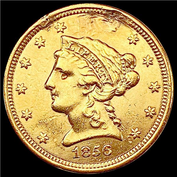 1856 $2.50 Gold Quarter Eagle HIGH GRADE