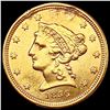 Image 1 : 1856 $2.50 Gold Quarter Eagle HIGH GRADE