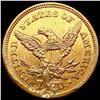 Image 2 : 1856 $2.50 Gold Quarter Eagle HIGH GRADE