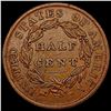 Image 2 : 1835 Classic Head Half Cent ABOUT UNCIRCULATED